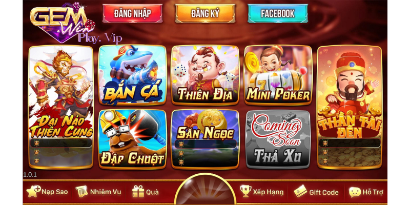 Tổng quan về chơi game Nổ hũ thần tài Gemwin